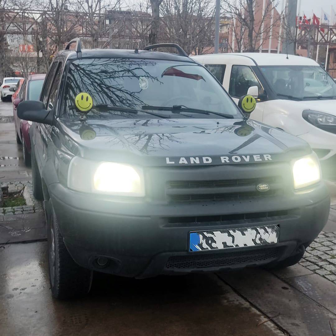 Off Road Led Sis Lamba Kılıfı - Gülen Yüz